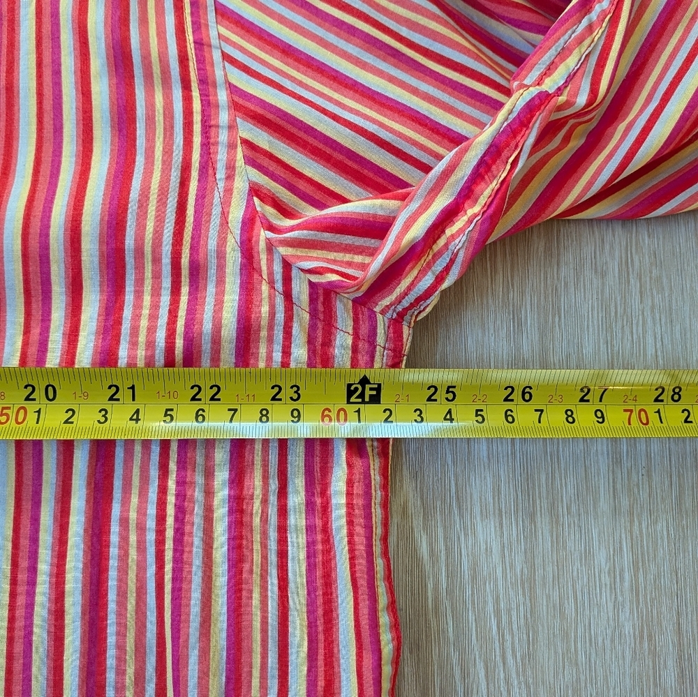 Robert Graham Shirt Men's XL Embroidered Striped - Picture 8 of 10